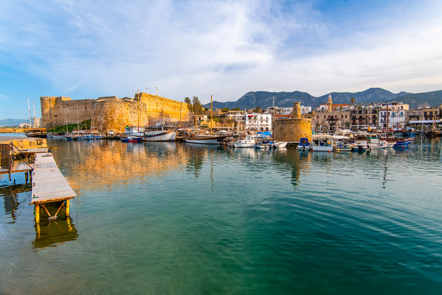 Tarihe Saygıyla Yenilenen Girne Antik Limanı