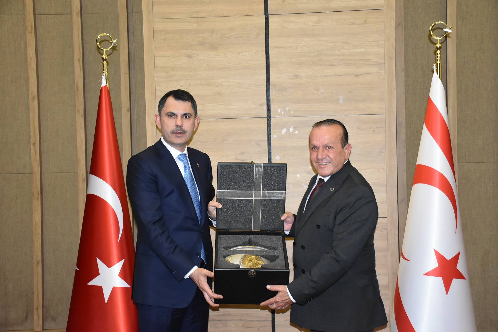 Başkanımız Fikri Ataoğlu ve Bakan Murat Kurum’dan Güngör Entegre Katı Atık Bertaraf Tesisi Toplantısı